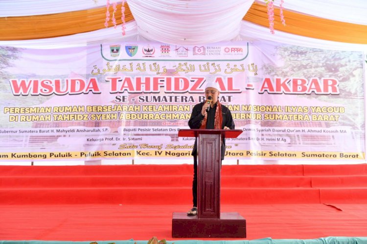 Wisuda Akbar Rumah Tahfidz se-Sumatera Barat