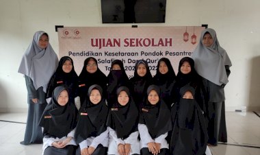 Pesantren Tahfizh Daarul Qur'an Takhassus Tegal Ikuti Program PKPPS 2022