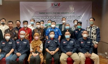 FOZ DKI Gelar Rapat Kerja 2022 dengan Tema Menguatkan Kolaborasi untuk Jakarta Hebat dan Berdaya