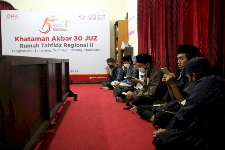 Menuju Milad 15 Tahun, PPPA Daarul Qur’an Yogyakarta Gelar Khotmil Qur’an Akbar dan Doa Bersama