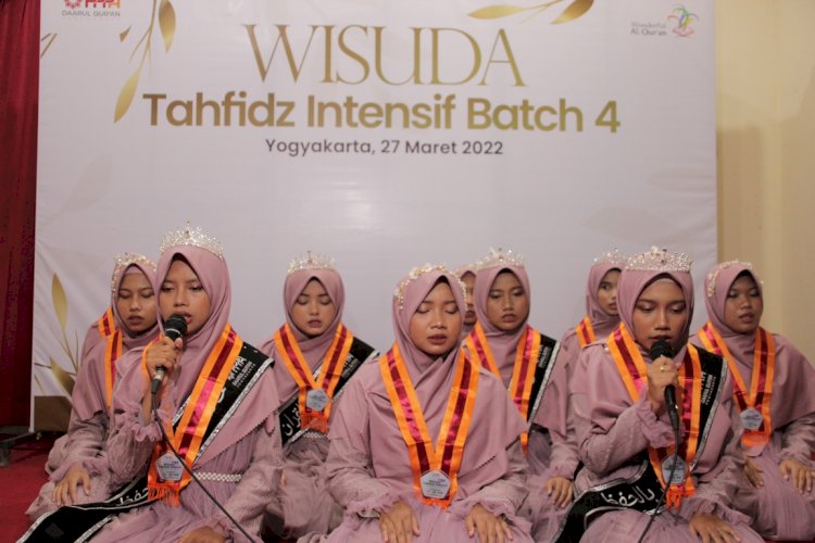 Wisuda Santri Program Tahfidz Intensif Batch 2 PPPA Daarul Qur’an Yogyakarta