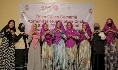 Buka Puasa Bersama Komunitas Muslimah In Circle di Kampung Qur’an Merapi