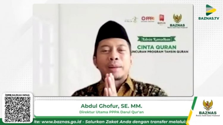 Baznas RI dan PPPA Daarul Qur'an Luncurkan Program Tahsin Qur'an Online
