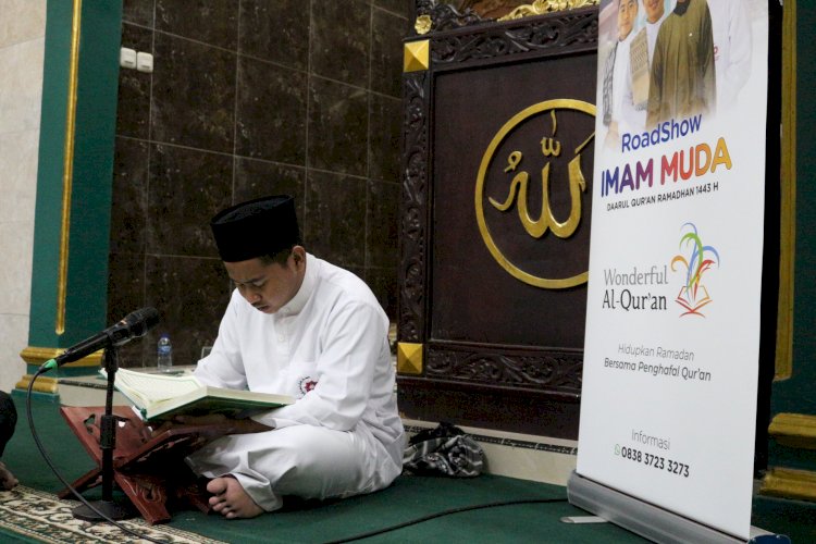 Ihya Ulumuddin Imam Muda Daarul Qur'an Tampil Jadi Imam Sholat Tarawih
