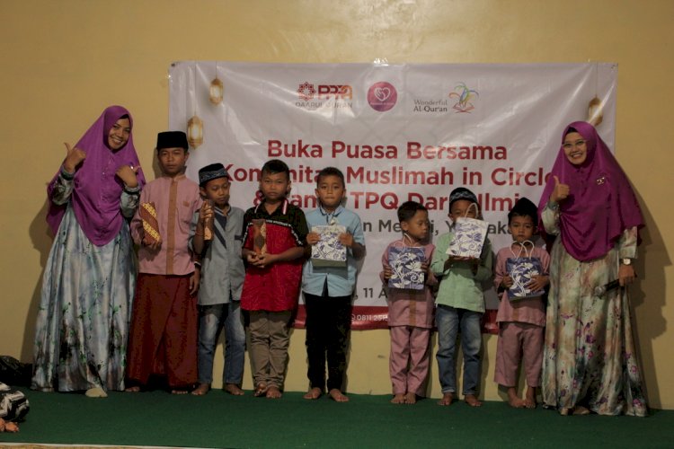 Buka Puasa Bersama Komunitas Muslimah In Circle di Kampung Qur’an Merapi