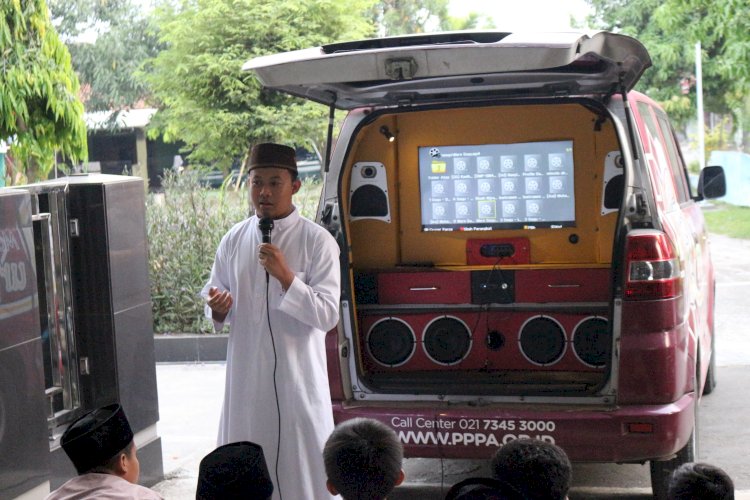 Aksi Mobile Quran Ngabuburit Bersama Imam Muda Daarul Qur'an
