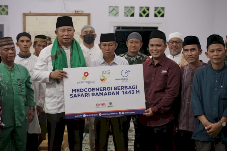 Medco E&P-SKK Migas Gandeng PPPA Daarul Qur'an Salurkan Ribuan Paket Sembako di Kepri