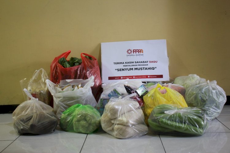 Penyaluran : Distribusi Kebutuhan Pangan Rumah Teduh Sahabat Iin Malang