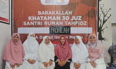 3 Santri Rumah Tahfidz Fadhilah Khatamkan 30 Juz Al-Qur’an