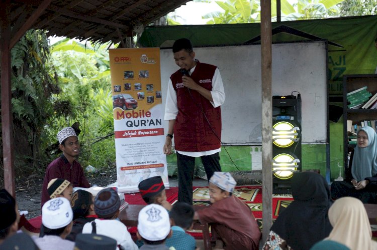 Aksi Mobile Qur’an di Desa Bila Hilir Labuhan Batu