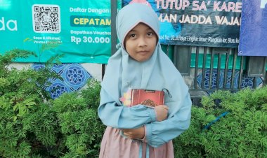 Aisyah, Belum Tuntas Membaca Tapi Punya Hafalan Juz 30