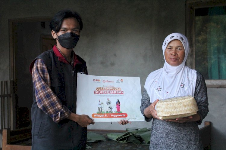 Distribusi Hewan Qurban Hajj Chicken Group Bersama PPPA Daarul Qur’an Yogyakarta