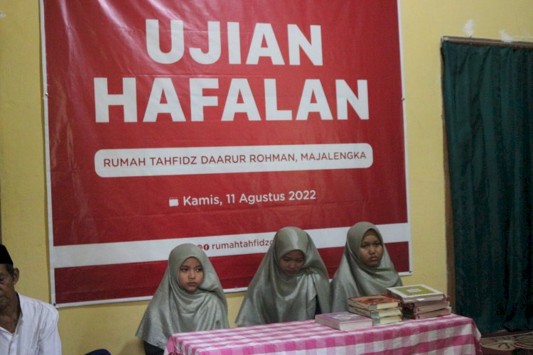 Ujian Hafalan Perdana Rumah Tahfidz Daarur Rohman