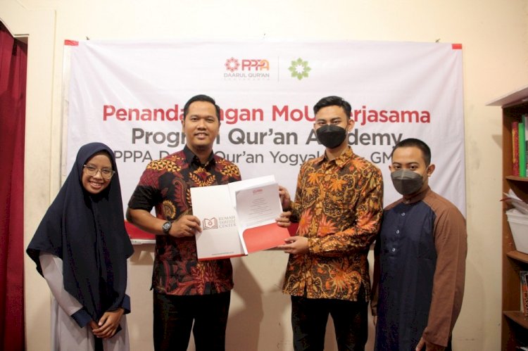 MoU GMMQ dengan PPPA Daarul Qur’an Yogyakarta dalam Bidang Al-Qur’an