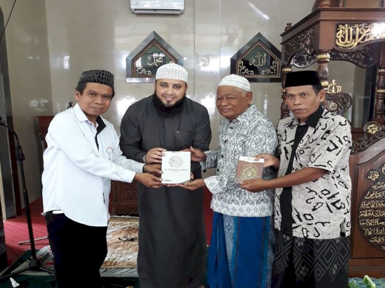 Warga Desa Ganra Kabupaten Soppeng Sambut Safari Dakwah PPPA Daarul Qur’an Sulsel bersama Syekh Anas Al-Masry