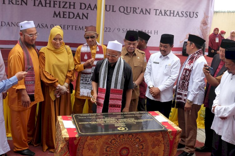 Peresmian Pesantren Tahfizh Daarul Qur'an Takhassus Medan