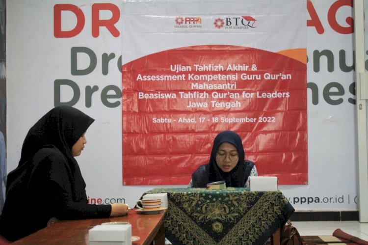 PPPA Daarul Qur’an Semarang Gelar Ujian Tahfidz Akhir dan Assessment Guru Qur’an Mahasantri BTQ