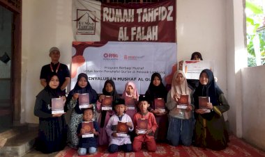 Mushaf Baru untuk Santri Rumah Tahfidz Alfalah