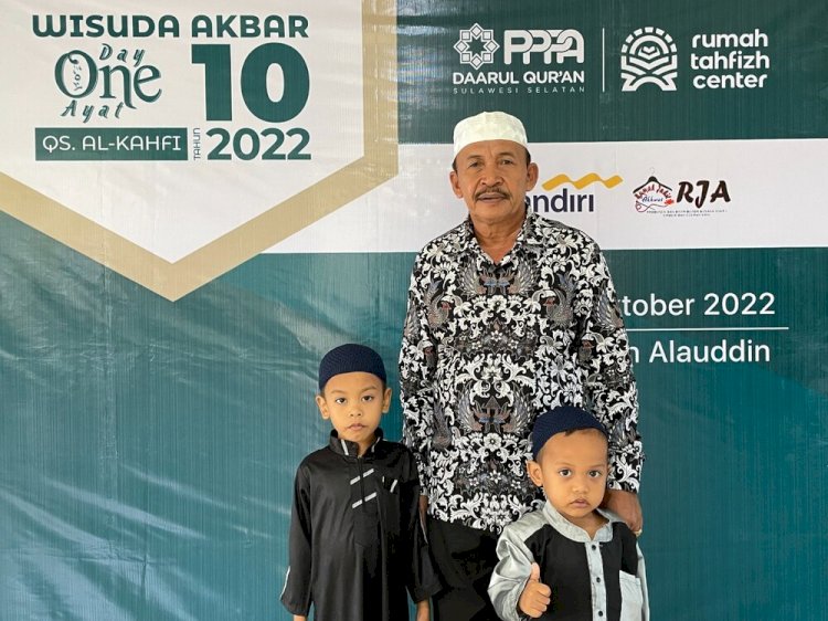 Wisuda Akbar ke-10 Sulawesi Selatan Dihadiri Peserta dari Berbagai Usia, Mulai dari Santri 3 Tahun Hingga Lansia