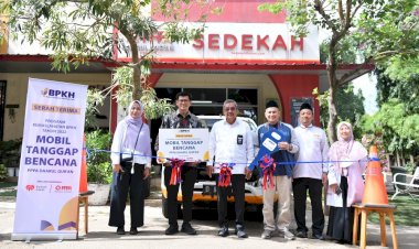 Serah Terima Mobil Tanggap Bencana Amanah BPKH RI untuk Laznas PPPA Daarul Qur'an