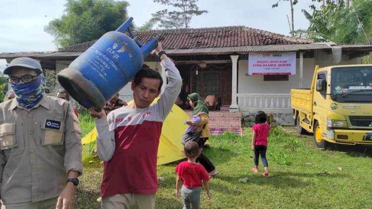Sigab PPPA Daarul Qur'an Dirikan Posko Bencana di Cianjur