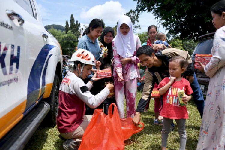 FOTO: Aksi Tim Sigab di Cianjur dan Potret Para Pengungsi