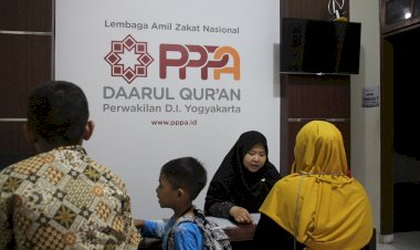 Pembagian Raport Triwulan Kelas Tahsin-Tahfizh for Kids Grha Tahfizh Daarul Qur'an Yogyakarta