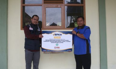 Serah Terima Program Kemaslahatan 2022 Berupa Pembangunan Ruang Kelas Baru di Jawa Barat