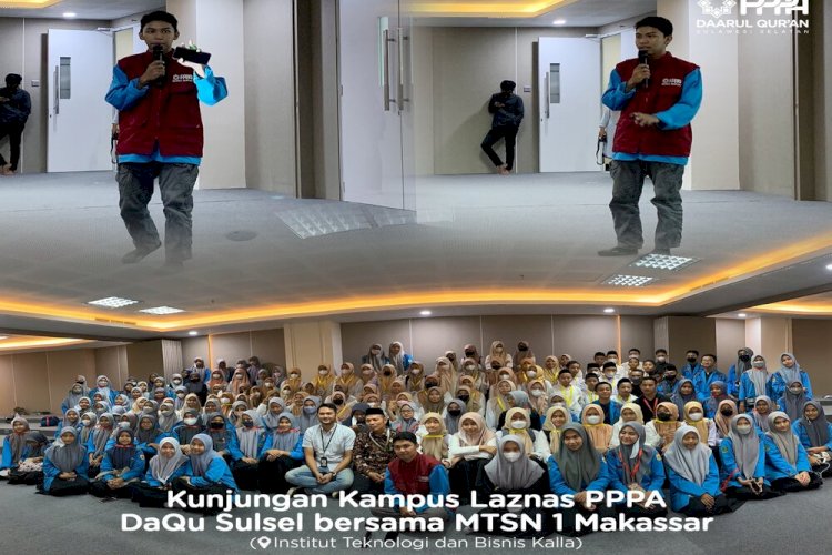 Kunjungan Edukasi Pppa Daarul Quran Sulsel Bersama Mtsn Makassar Di Kampus Itb Kalla Daarul