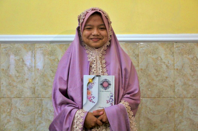 Rhena, Santri Berprestasi dari Kampung Qur’an Merapi