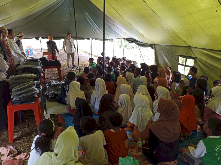 PPPA Daarul Quran Bogor Salurkan Bantuan Perlengkapan Sekolah untuk Korban Gempa Bumi Cianjur