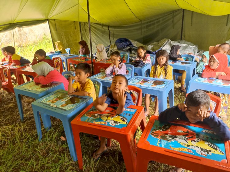 PPPA Daarul Quran Bogor Salurkan Bantuan Perlengkapan Sekolah untuk Korban Gempa Bumi Cianjur