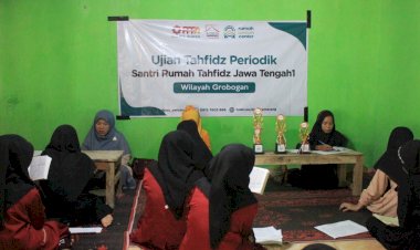 PPPA Daarul Qur’an Semarang dan Korda Jateng1 Gelar Ujian Tahfidz Periodik Kategori 26-30 Juz Wilayah Grobogan Raya