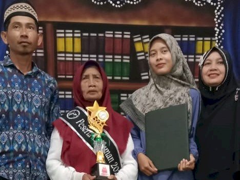 Sosok Hj. Boyem, Nenek 75 Tahun di Khataman dan Harlah ke-8 Rumah Tahfizh Jannatiy Lampung