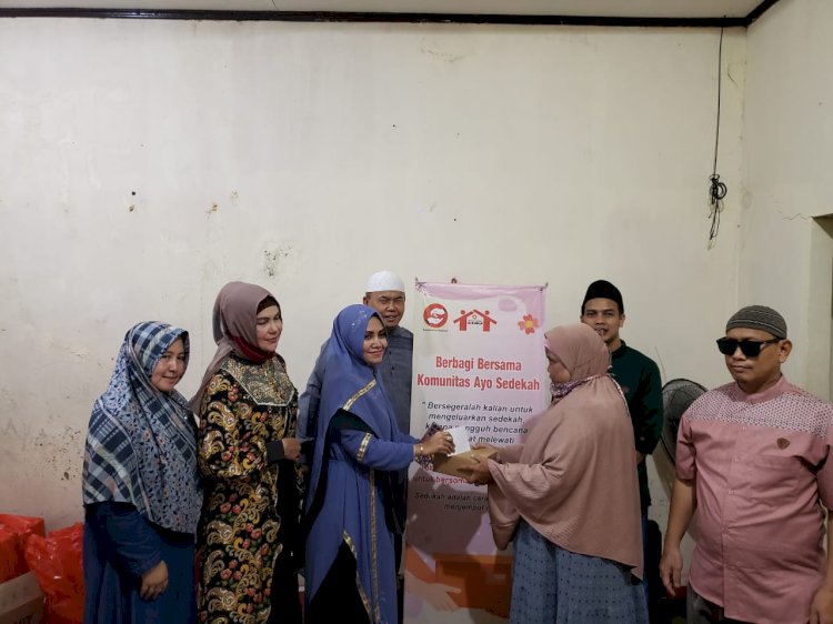 Komunitas Ayo Berbagi Salurkan Bantuan Dan Sapa Tunanetra Penghafal Quran