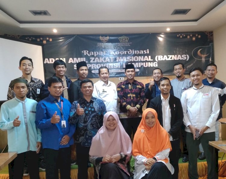 PPPA Daarul Qur'an Lampung Ikuti Koordinasi BAZNAS dan LAZNAS se-Provinsi Lampung