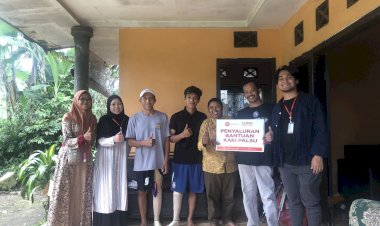 PPPA Daarul Qur'an Malang Salurkan Kaki Palsu untuk Sahabat Amputasi Atlet Sepak Bola