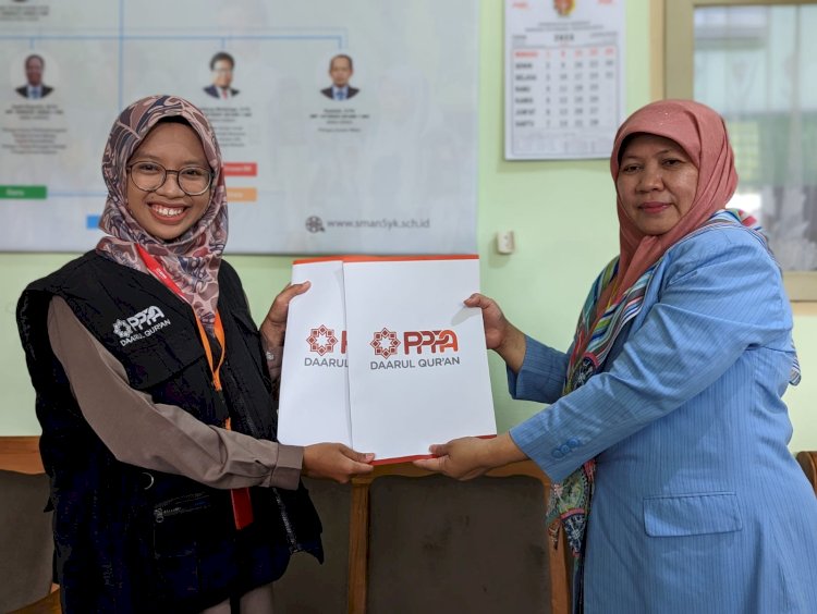 Terjalinnya Kerja Sama Program Ekskul Al-Qur’an di SMAN 5 Kota Yogyakarta