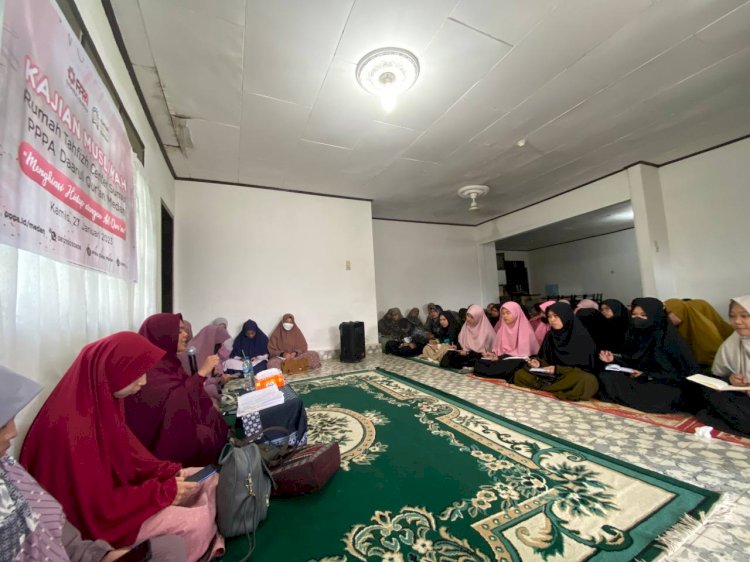 PPPA Daarul Qur’an Medan dan Rumah Tahfizh Center Sumut Gelar Kajian Muslimah Santriwati