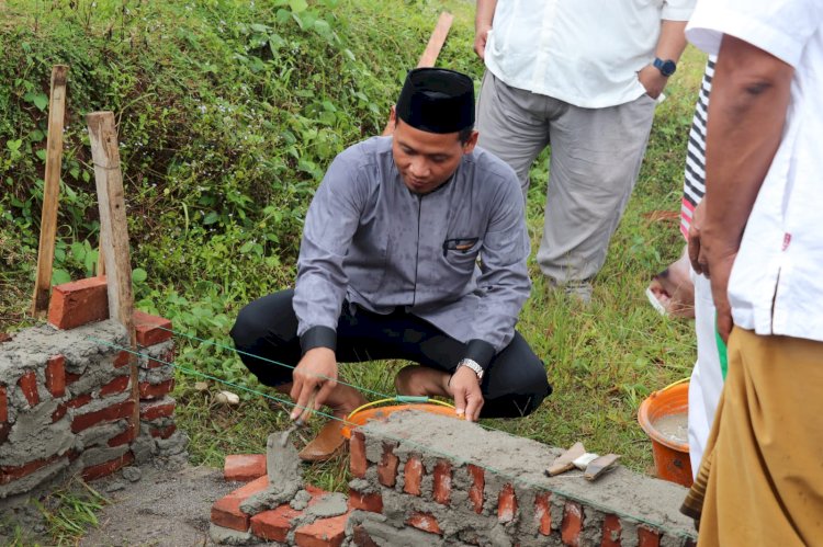 Peletakan Batu Pertama Pembangunan Asrama Pesantren Daarul Jameel Banten