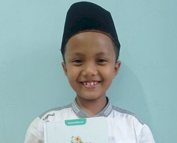 Hanif, Bocah 7 Tahun yang Berbagi Makanan Sebagai Rasa Syukur Setelah Khatam Iqra