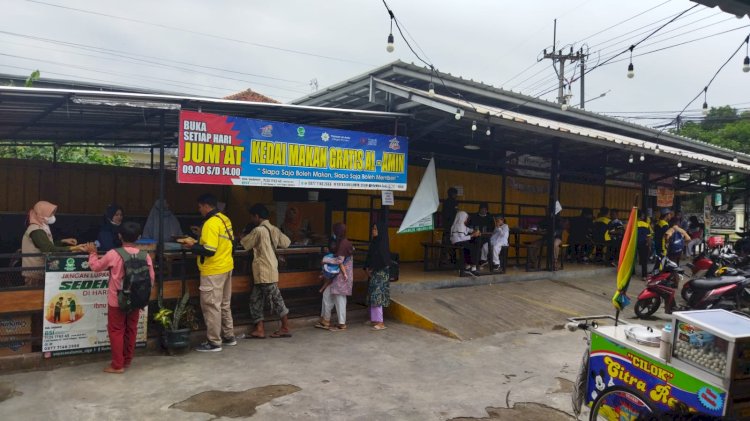 PPPA Daarul Banten Dukung Makan Gratis di Kedai Al-Amin Cilegon