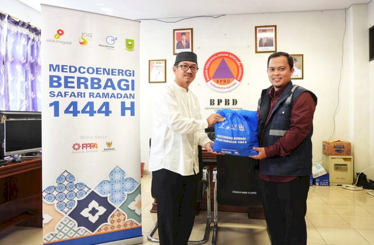 Medco Energi dan PPPA Daarul Qur'an Berbagi 800 Paket Sembako di Natuna