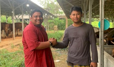 Jelang Idul Adha, PPPA Daarul Qur'an Banten Kunjungani DD Farm di Serang