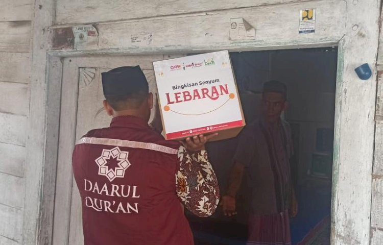 PPPA Daarul Qur’an Semarang Salurkan Bingkisan Senyum Lebaran untuk Pejuang Qur’an