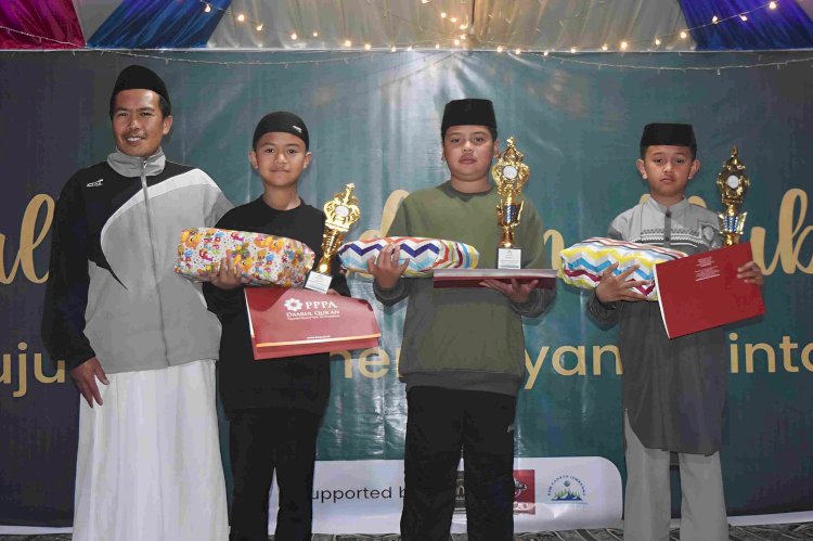 Santri Kampung Qur'an Lembanna Raih Juara Umum Festival Ramadan