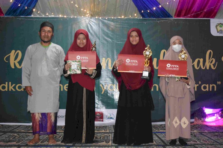 Santri Kampung Qur'an Lembanna Raih Juara Umum Festival Ramadan