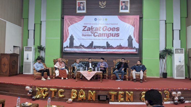 Talk Show Zakat Goes to Campus, Pentingnya Peran Mahasiswa dalam Gerakan Zakat Indonesia