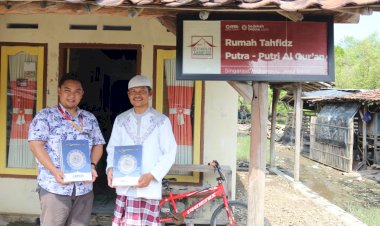 Mushaf Qur’an untuk Rumah Tahfizh di Pesisir Indramayu