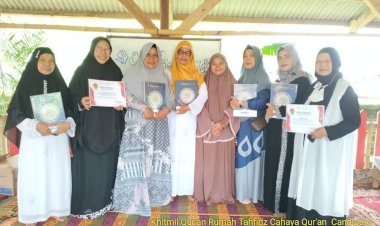 Perjalanan Rumah Tahfizh Cahaya Qur’an: dari Iqro Hingga Selesai Membaca Al-Qur’an 30 Juz